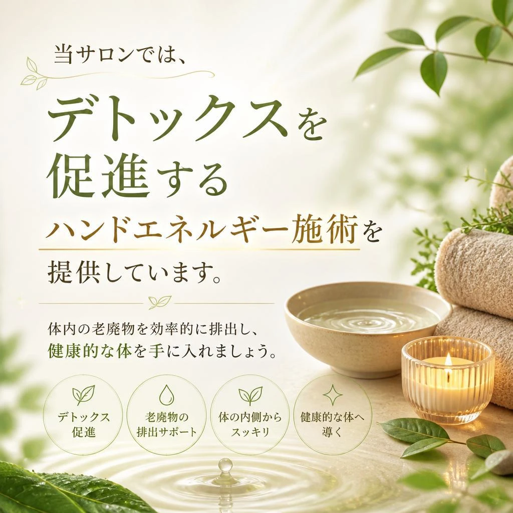 デトックスで体の中からキレイに