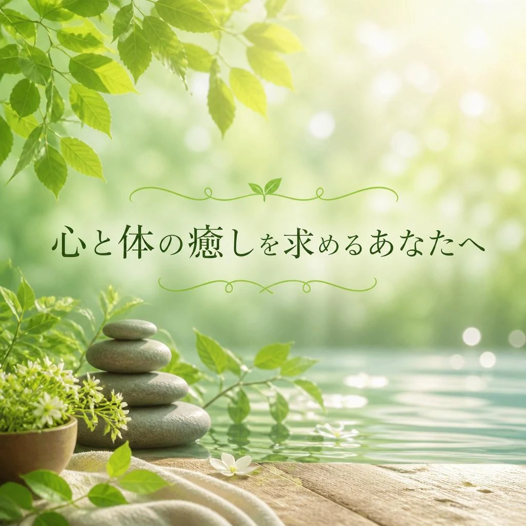 心と体の癒しを求めるあなたへ
