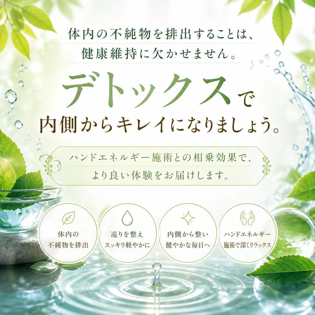 デトックスの重要性