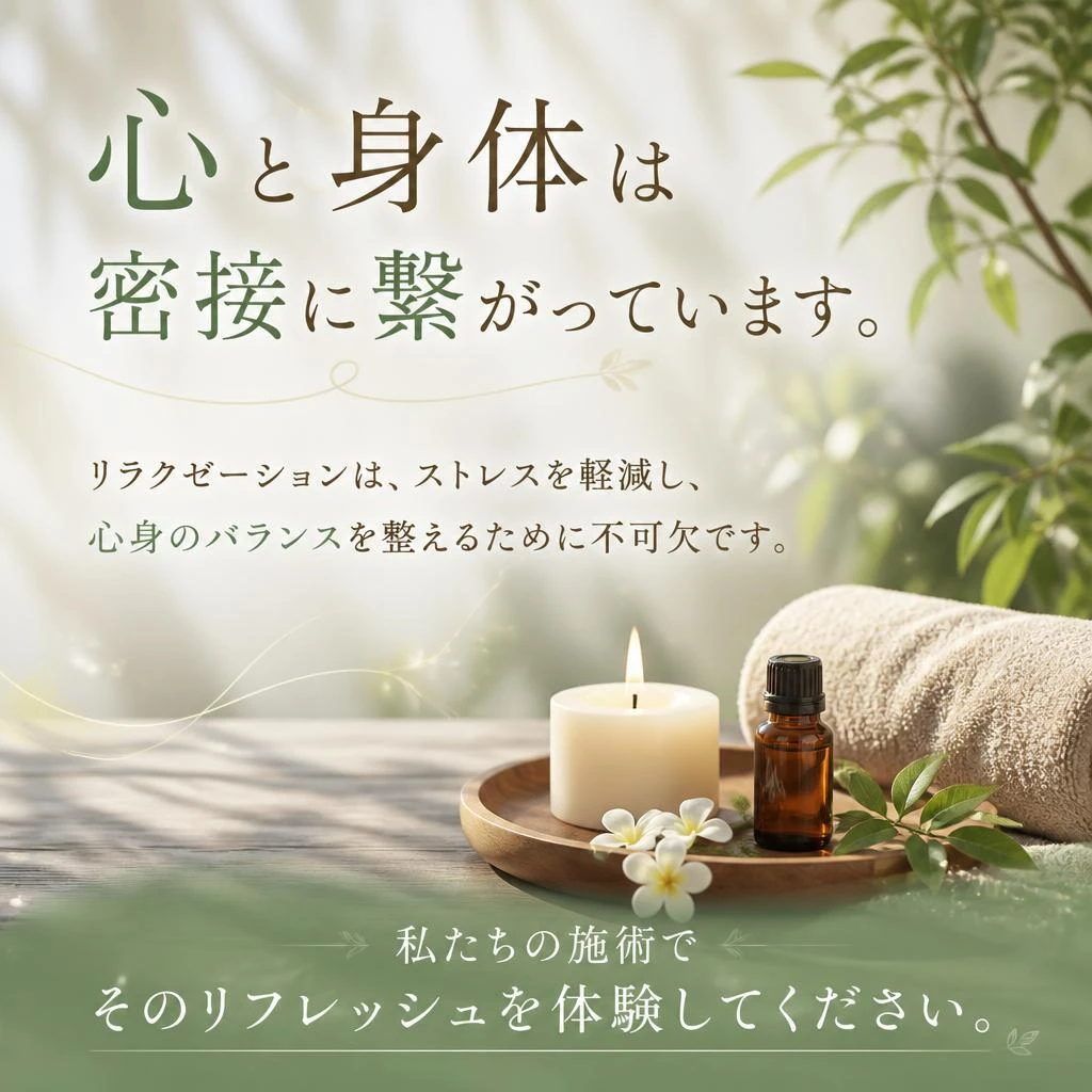 リラクゼーションの重要性